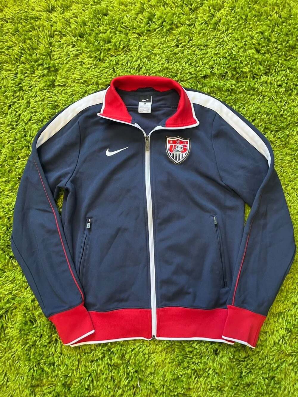 Nike USA Soccer Track Jacket Size Small
